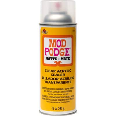 Mod Podge® Clear Acrylic Sealer, Matte image
