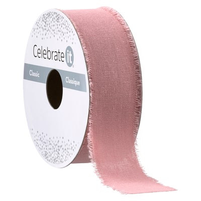 1" x 3yd. Unfinished Edge Ribbon by Celebrate It™ Classic image