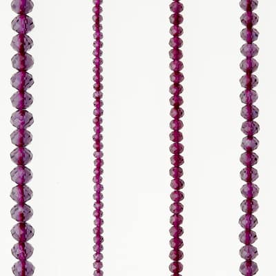 Purple Faceted Glass Round Beads by Bead Landing™ image