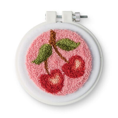 3.5" Cherry Punch Needle Kit by Loops & Threads® | Michaels