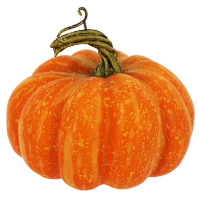 4.8" Orange Decorative Pumpkin by Ashland® image