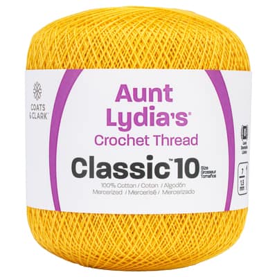 Aunt Lydia's® Size 10 Classic Cotton Crochet Thread