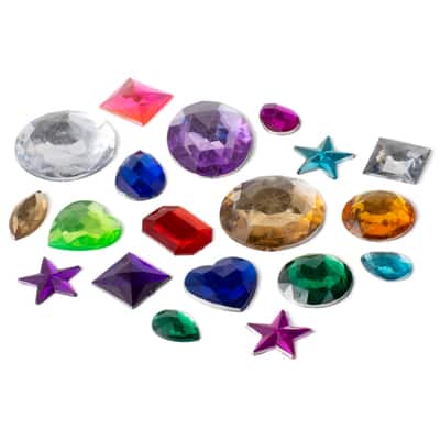 Creatology™ Acrylic Gems, Large Assorted image