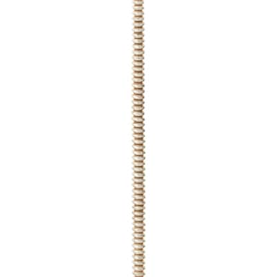 Silver Smooth Rondel Metal Beads, 4mm by Bead Landing™ image