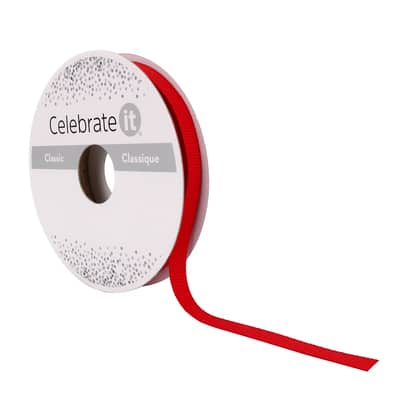 1/4" x 10yd. Grosgrain Ribbon by Celebrate It® Classic image