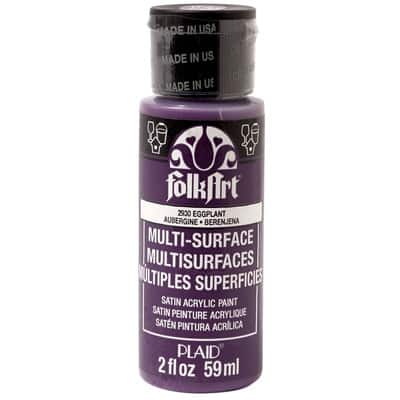 FolkArt® Multi-Surface Satin Acrylic Paint, 2oz. image
