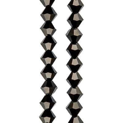 Preciosa Glass Crystal Bicone Beads, 4mm by Bead Landing™