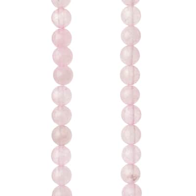 Rose Quartz Round Beads, 6mm by Bead Landing™