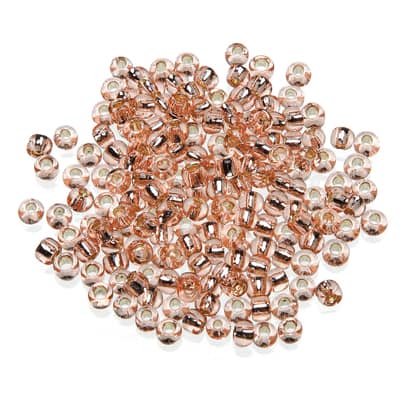 Toho® Silver-Lined Japanese Glass Seed Beads, 6/0, Color: Light