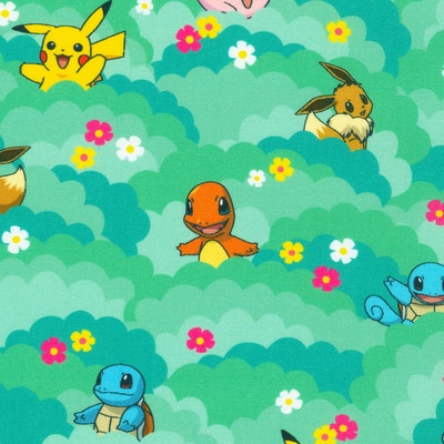 Pokémon™ Floral Trees Cotton Fabric | Michaels