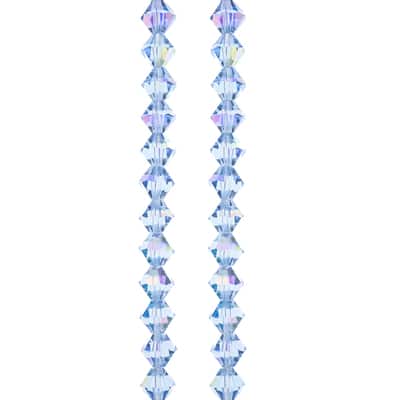 Preciosa Glass Crystal Bicone Beads, 6mm by Bead Landing™ image