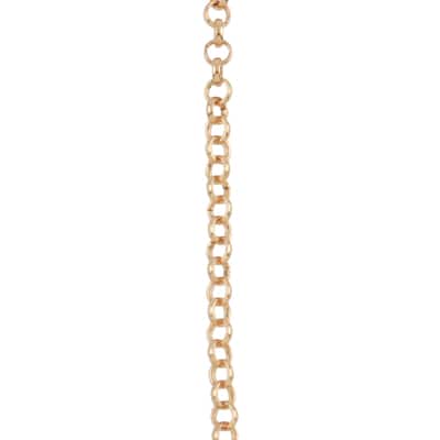 7.5" Gold Rolo Chain Bracelet by Bead Landing™ image