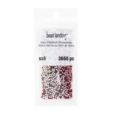 SS6 Glass Round Flatback Rhinestones by Bead Landing™
