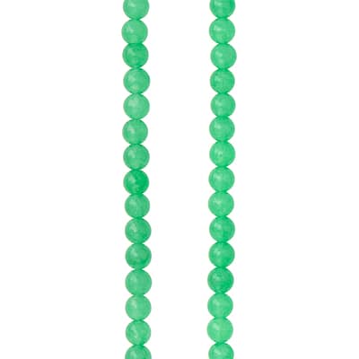 Green Aventurine Round Beads, 4mm by Bead Landing™