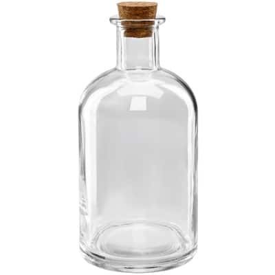 Mini Glass Bottle with Cork By Ashland® image