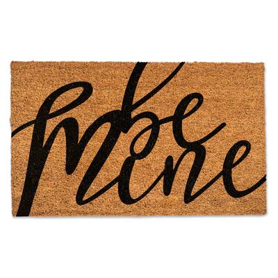Be Mine Script Doormat | Michaels