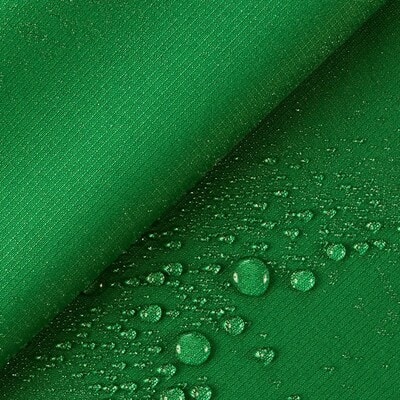 Ottertex® Waterproof 200D Polyester Ripstop Fabric, Color: Kelly
