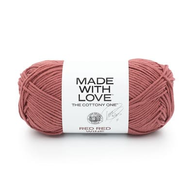 Lion Brand® Tom Daley Made with Love™ The Cottony One™ Yarn image