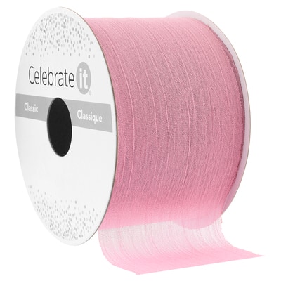 2" x 3yd. Crinkle Chiffon Ribbon by Celebrate It® Classic image