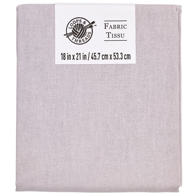 Solid Gray Fabric By Loops & Threads™ image