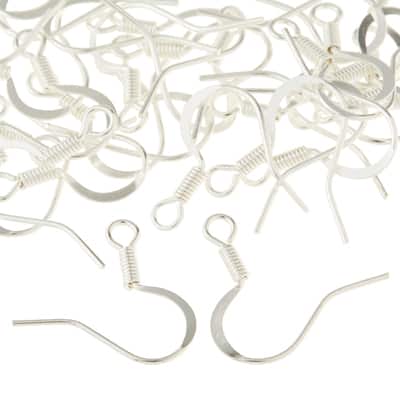 Earring Fish Hooks with Coils by Bead Landing™ image
