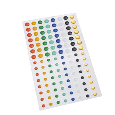 Buy in Bulk - 12 Packs: 120 ct. (1,440 total) Multicolor Enamel Dot ...