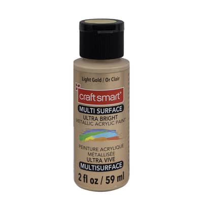 Multi-Surface Ultra Bright Metallic Paint by Craft Smart® image