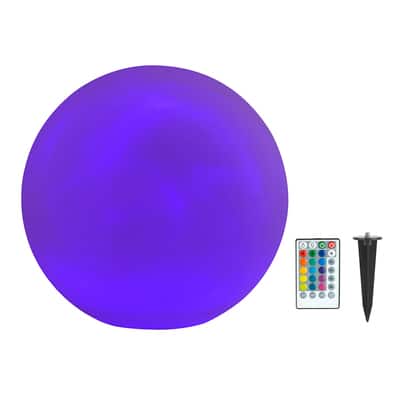 Color Changing LED Floating Orb Light by Ashland®, Size: 13.6