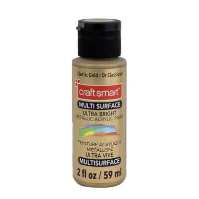 Multi-Surface Ultra Bright Metallic Paint by Craft Smart® image