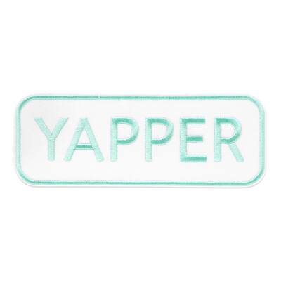 Summer Yapper Iron-On & Adhesive Embroidered Patch by Make Market ...