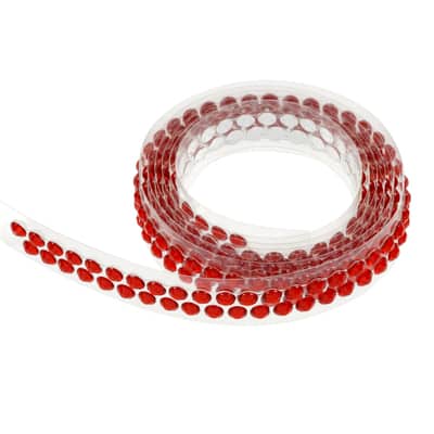 Bling on a Roll™ Double Row Rhinestones by Recollections™, Color: Red ...