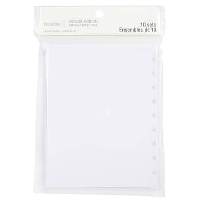 Scalloped Folded Cards & Envelopes by Recollections™, 4.25" x 5.5"