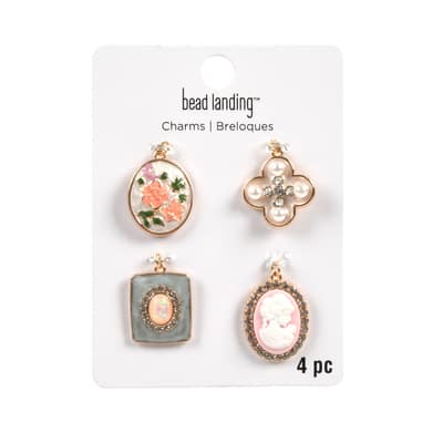 アクセサリー 18K 5.9 grams 18cm with charms Furry Muse Pet Jewelry | The Zoe Pearl and Gold Pet Necklace