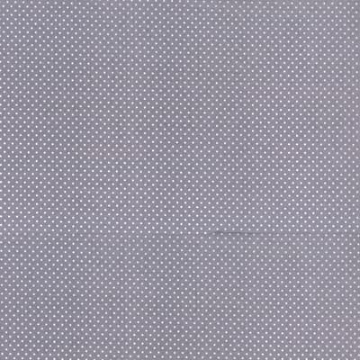 Fabric Traditions Gray Pin Dot Cotton Fabric image