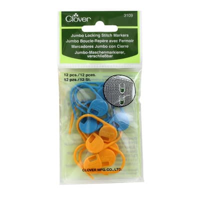 Clover Jumbo Locking Stitch Markers image
