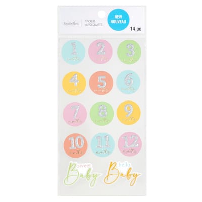 Baby Months Stickers by Recollections™ | Michaels