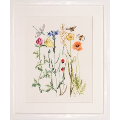 テア・グーベルヌール キット Thea Gouverneur Since 1959® Wildflowers Counted Cross Stitch Kit