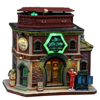 Lemax® Spooky Town® The Coffin Parlor | Michaels