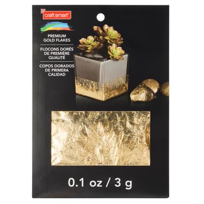 Premium Gold Flakes by Craft Smart® image
