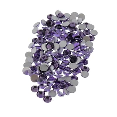 SS12 Glass Flatback Rhinestones by Bead Landing™, Color: Light Violet ...