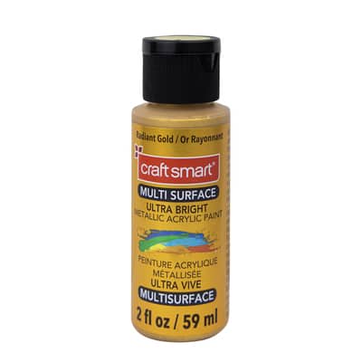 Multi-Surface Ultra Bright Metallic Paint by Craft Smart® image