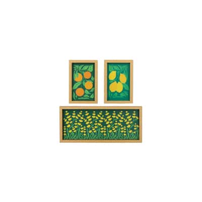 Miniature Lemon Wall Art Set by Make Market® | Michaels