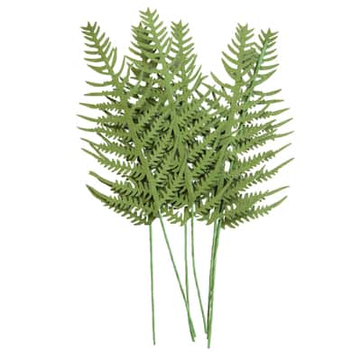 Green Paper Fern Embellishments by Recollections™ image