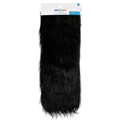 Black Craft Faux Fur by Creatology™ image