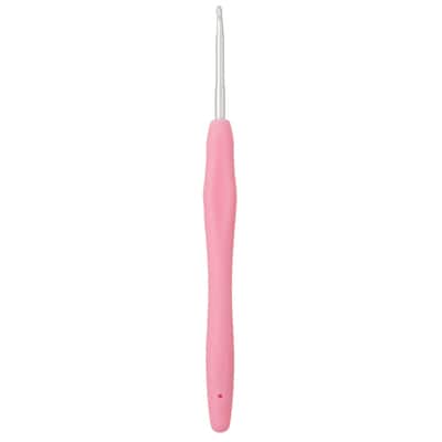 Ergonomic Aluminum Crochet Hook by Loops & Threads®