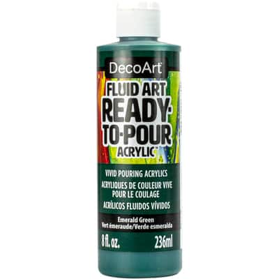 DecoArt® Fluid Art Ready-to-Pour Acrylic™ Paint, 8oz. image