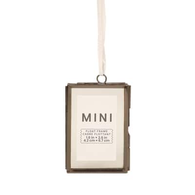 Mini Rectangle Float Frame by Studio Décor®, Color: Gunmetal | Michaels
