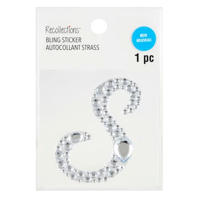 Bling Alphabet Letter Sticker by Recollections™ image