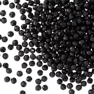 Bead Landing™ Faceted Acrylic Round Bead Value Pack, 8mm image