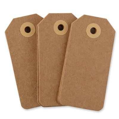 Kraft Creative Tags By Recollections®, 25 Pack image